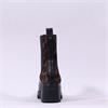 Wonders Toronto Pull On Gusset Boot - Black Leopard